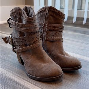 Brown Ankle Boots